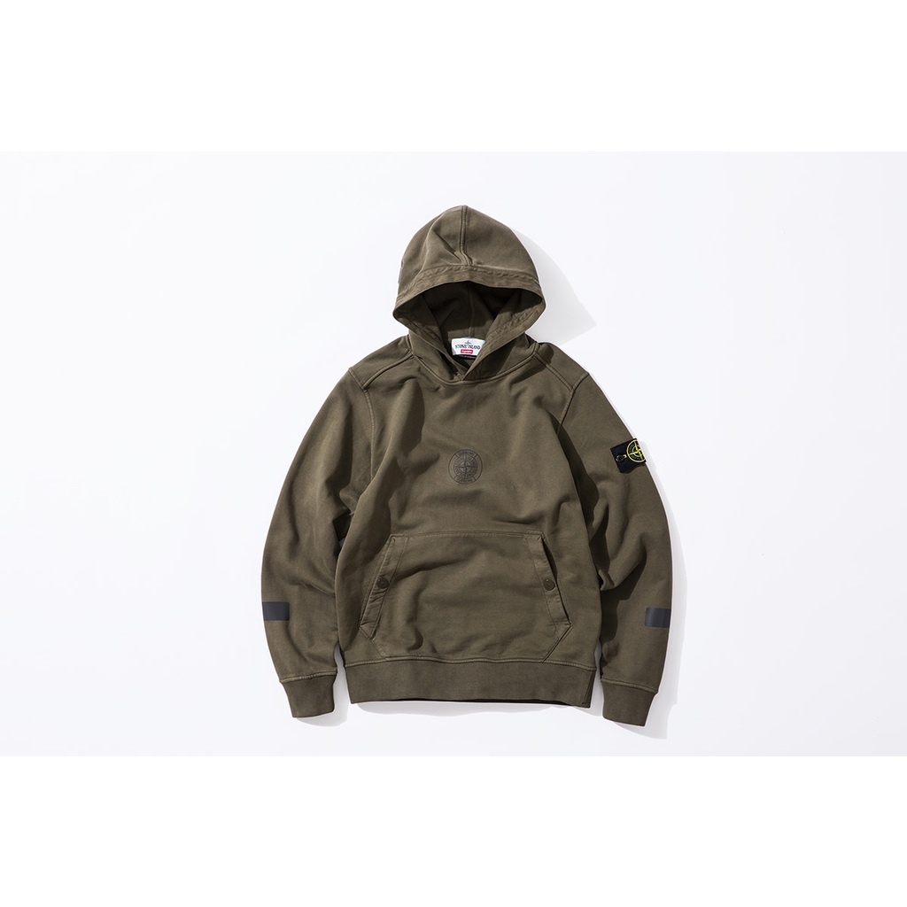 Supreme®/Stone Island® Hooded Sweatshirt view 12